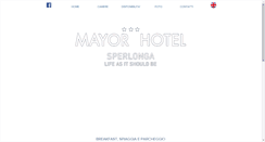 Desktop Screenshot of hotelmayor.it