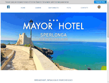 Tablet Screenshot of hotelmayor.it